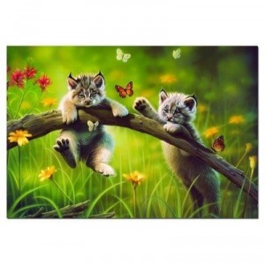 Educa Educa toys - Puzzle 500 The World of Small Lynx - 13413