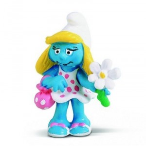 Schleich - Smurfette with Flower - 20421