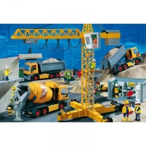 Schmidt Spiele Schmidt - Playmobil Puzzle, Chantier - 55298