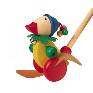 Selecta Spielzeug Selecta - Push Toy - Duck Pedel