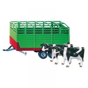 Siku - Car Without Batteries - Livestock Trailer