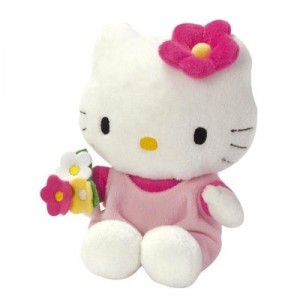 Spectra Plush Bean Bag "Hello Kitty" 15cm