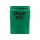 Ultra Pro Asmode - Jeu De Cartes - Bote Polydeck Pour 75 Deck Protectors - Vert Nacr