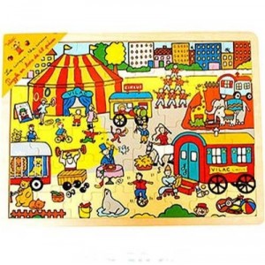 Vilac - Education and Learning Games - Puzzle Grand Cirque