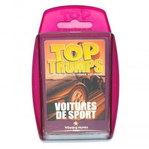 Winning Moves - Card Games - Sports Car Top Trumps