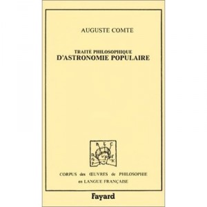 Philosophical treatise Popular Astronomy - Auguste Comte