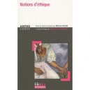 Notions D'ethique - Collectif