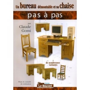 Un Bureau Demontable Et Sa Chaise - Claude Gomi