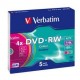 Support de stockage DVD-RW 4x Verbatim (43563) Lot de 5