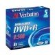 Support de stockage DVD+R Double couche 8x Verbatim (43541) Lot de 5