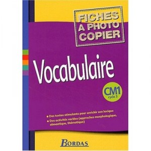 Vocabulary, CM1, File Copier - Collectif