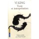 Yi King , Texte Et Interpreetation - Daniel Giraud