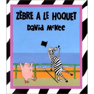 Zebra hiccups - David Mckee