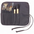 Fantasea Ensemble de (10) pinceaux cosmétiques - Pochette enroulable