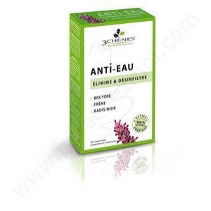 LES 3 CHENES PHYTOTHERAPIE Anti-Eau - Boîte de 30 comprimes (Les 3 Chenes)