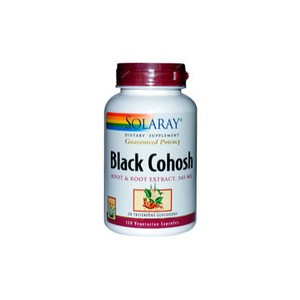 Black Cohosh - Cimicifuga Racemosa - 120 gél. vég. (Solaray)