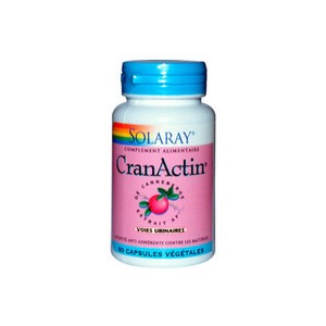 Cran Actin Cranberry 400 mg - 60 caps. Veg. (Solaray)