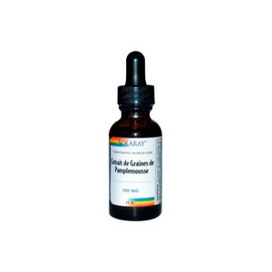 Extrait de graines de Pamplemousse 100 mg - 30 ml (Solaray)