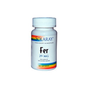 Fer 14 mg - 60 gél. vég. (Solaray)