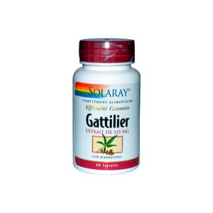 Gattilier 225 mg - 60 gél. (Solaray)