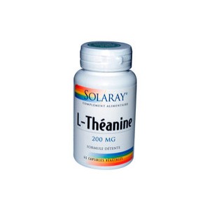 L-Théanine 200 mg - 45 gél. vég. (Solaray)