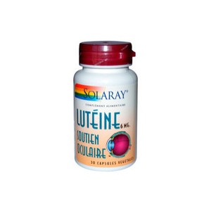 Lutéine 6 mg - 30 gél. (Solaray)