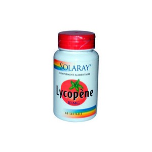 Lycopene 10 mg - 60 softgels. (Solaray)