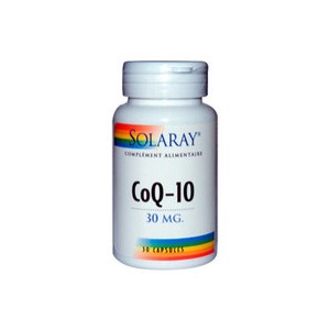 Pure Co Q10 30 mg - 30 gél. (Solaray)