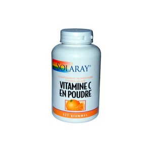 Vitamin C powder, acid-free - 227 grams (Solaray)