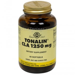 CLA Tonalin 1250 mg - 60 softgels (Solgar)