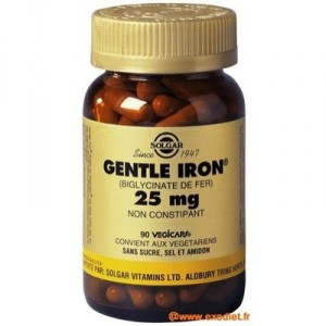 Gentle Iron (Iron mild) - 90 caps. (Solgar)