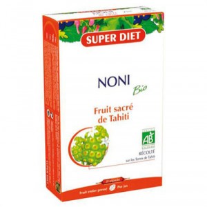 Jus de Noni bio - ampoules - Super Diet (SUPERDIET)