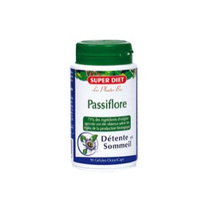 Passiflore Bio SUPER DIET 90 gélules, relaxation et sommeil retrouvés (SUPERDIET)