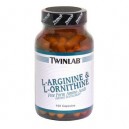 L-Arginine, L-Ornitine TWINLAB - TWINLAB