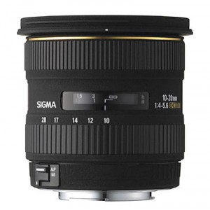 Sigma 10-20mm f/4-5.6 Lenses for Sony