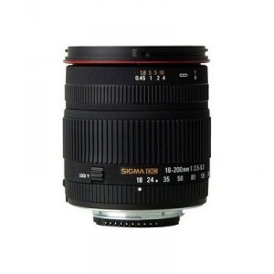 Sigma 18-200mm f/3.5-6.3 Lens for Nikon