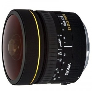 Sigma 8mm f/3.5 Lens for Canon