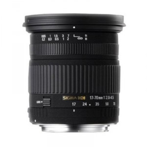 Sigma 17-70mm f/2.8-4.5 Objectif