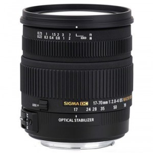 SIGMA 17-70mm F2.8-4 DC Macro OS HSM Sony Objectif