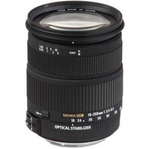 Sigma 18-200mm f/3.5-6.3 Lens for Nikon