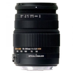 Sigma 50-200mm f/4.0-5.6 Objectif pour Sigma