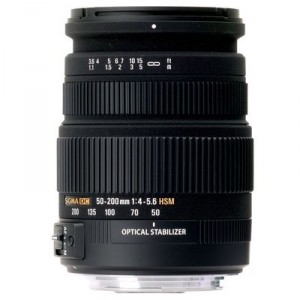 Sigma 50-200mm f/4.0-5.6 Objectif pour Canon