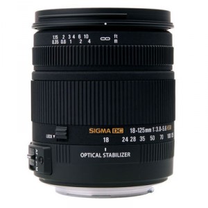 Sigma 18-125mm f/3.8-5.6 Lens for Pentax