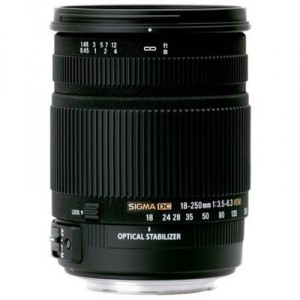 Sigma 18-250mm f/3.5-6.3 Lens for Sigma