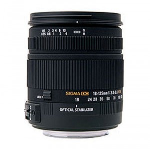 Sigma 18-125mm f/3.8-5.6 Objectif pour Sigma