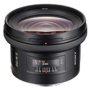 Sony 20mm f/2.8 Objectif