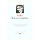 Oeuvres Completes T.1 - Franz Kafka