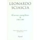Oeuvres Completes T.3 , 1984-1989 - Leonardo Sciascia