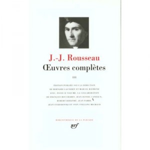 Oeuvres Completes T.3 - Jean-jacques Rousseau