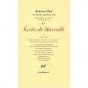 Oeuvres Completes T.4-1 , Ecrits De Marseille 1940-1942 - Simone Weil